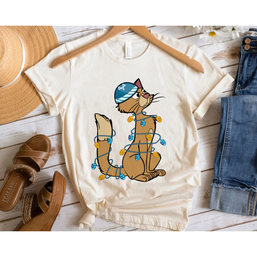 101 Dalmatians Sgt.tibbs Hanukkah Chanukah Dreidel Menorah Shirt Family Matching Walt Disney World Shirt Gift Ideas Men Women.jpg