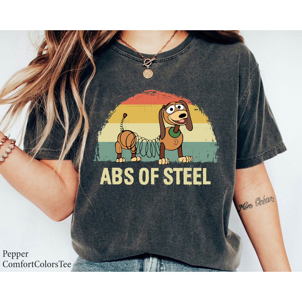 Abs Of Steel Toy Story DOG Slinky Vintage Retro Shirt Matching Family Shirt Great Gift Ideas Men Women.jpg