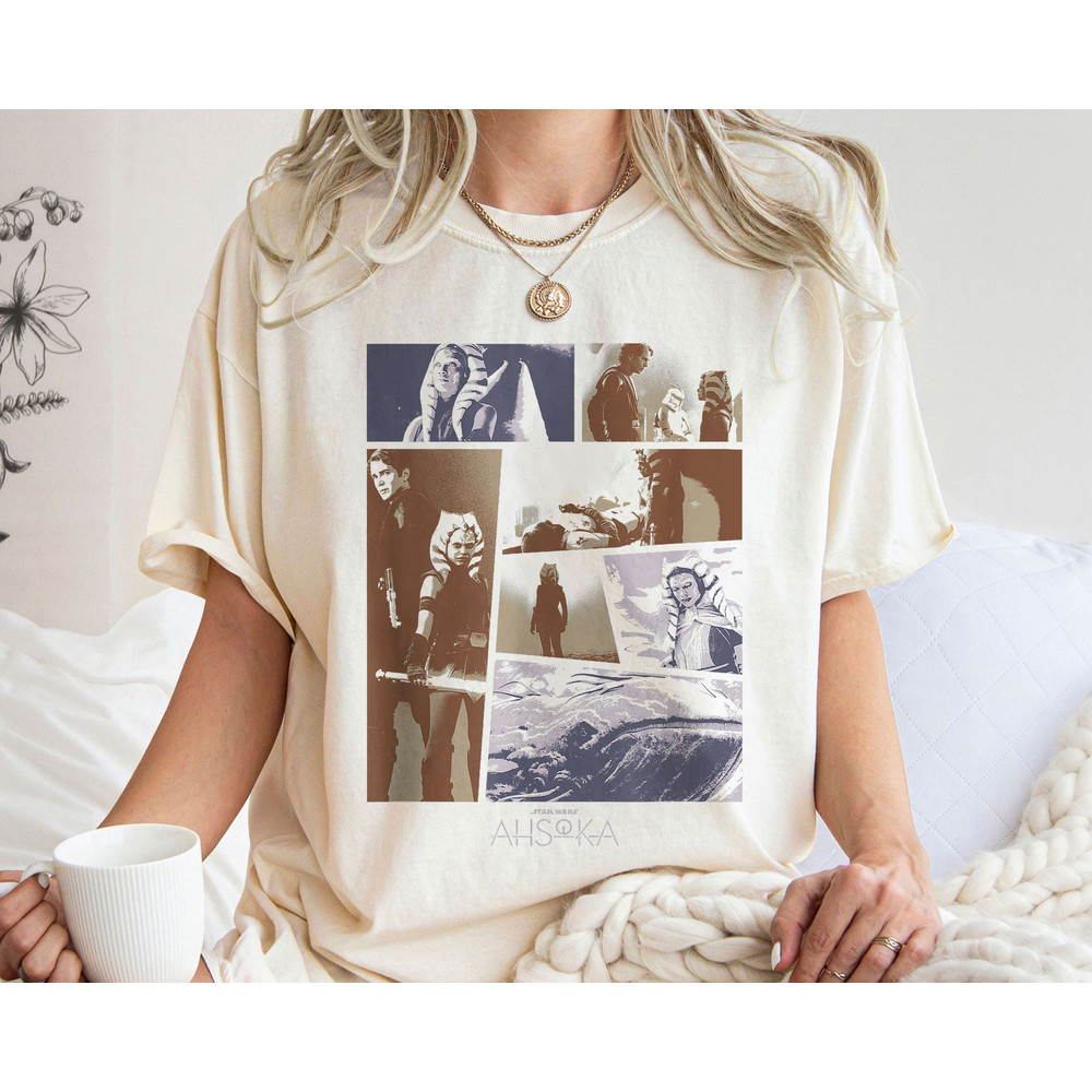 Ahsoka Anakin Skywalker Padawan Vintage Panels Shirt Star Wars Walt Disney World Shirt Gift Ideas Men Women.jpg