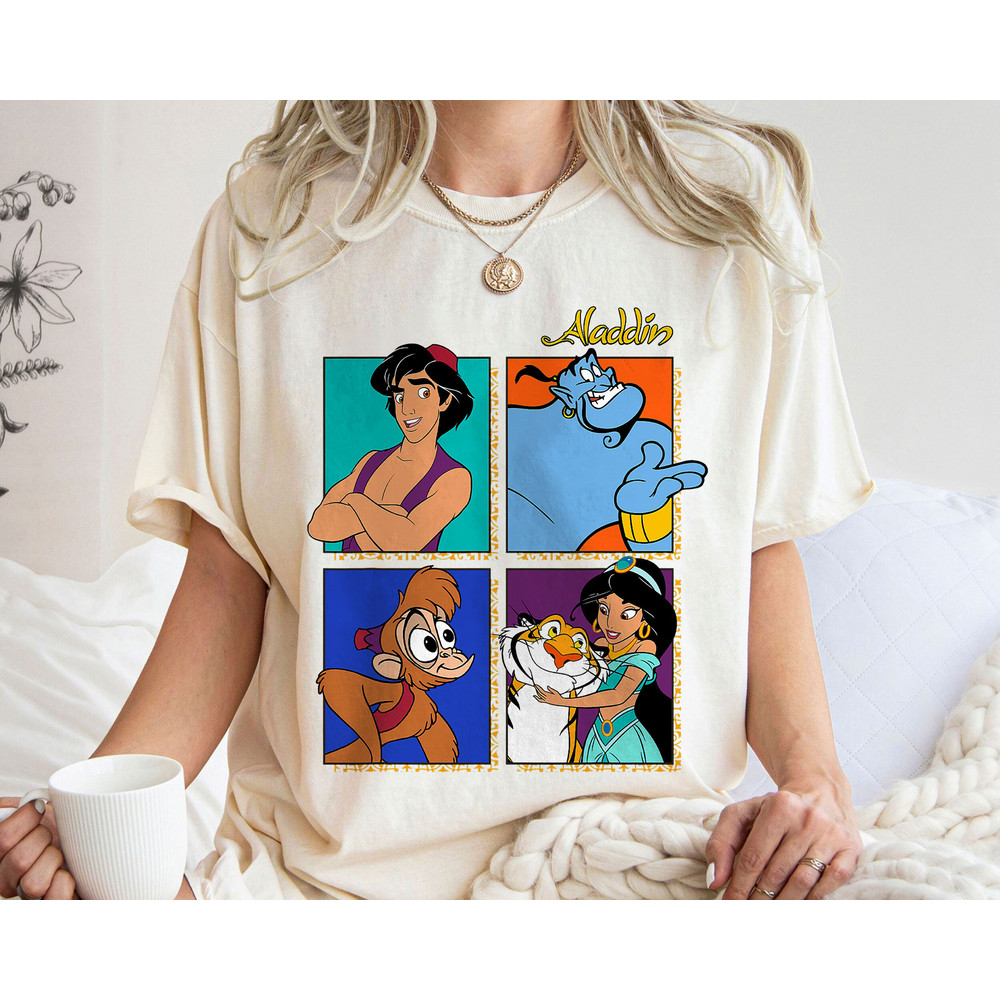 Aladdin Group Shot Box Up Shirt Walt Disney World Shirt Gift Ideas Men Women.jpg