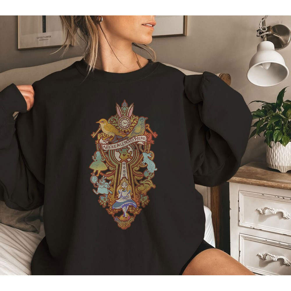 Alice In Wonderland Madness Collage Shirt Walt Disney World Shirt Gift Ideas Men Women.jpg