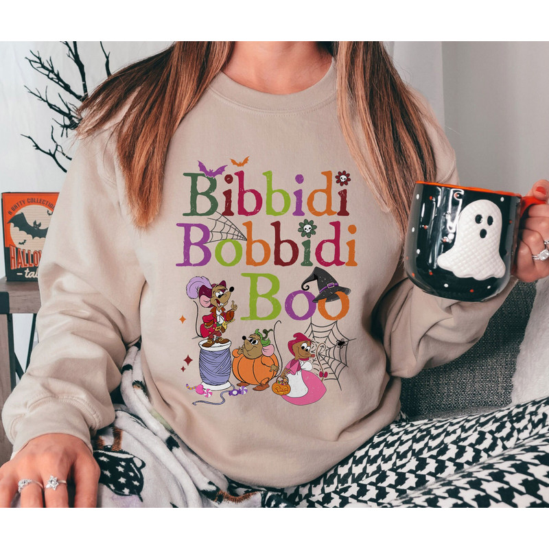 Bibbidi Bobbidi Boo Vintage Retro Halloween Shirt Cinderella Shirt Walt Disney World Shirt Gift Ideas Men Women.jpg