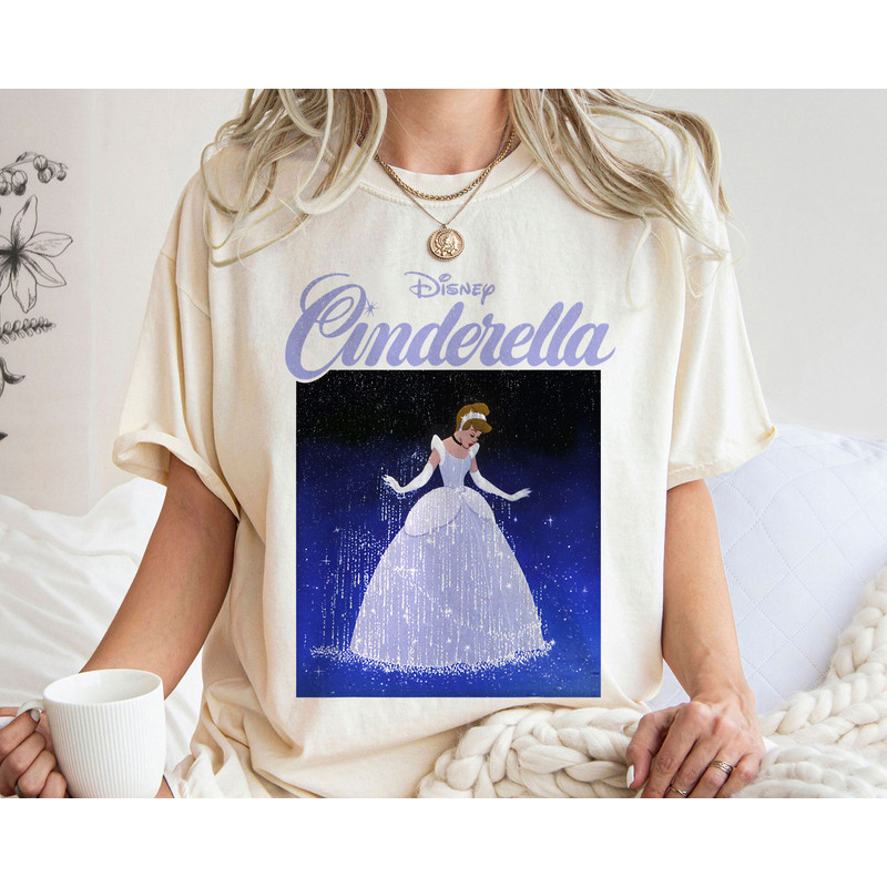 Cinderella 70th Anniversary Cinderella Dress Poster Shirt Walt Disney World Shirt Gift Ideas Men Women.jpg