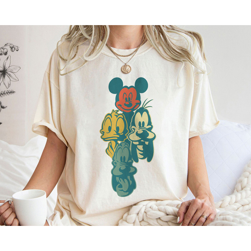 Classic Mickey Goofy Donald Pluto Shirt Family Matching Walt Disney World Shirt Gift Ideas Men Women.jpg