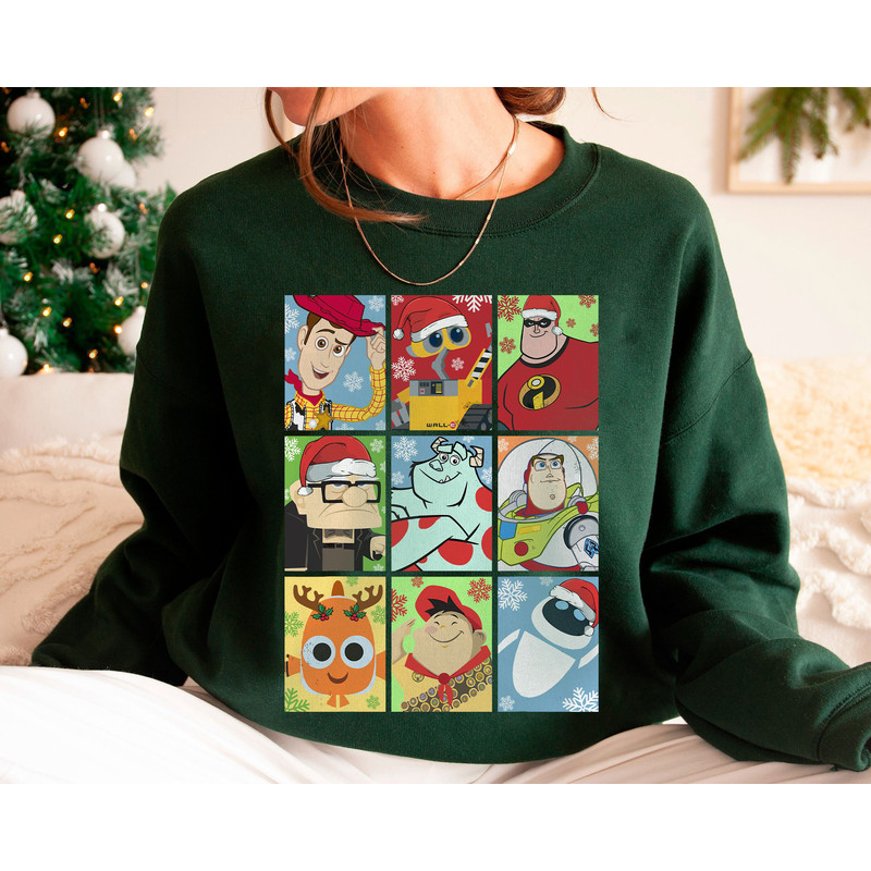 Collection Iconic Characters Box Up Vintage Retro Merry Christmas Shirt Family Matching Walt Disney World Shirt Gift Ideas Men Women.jpg