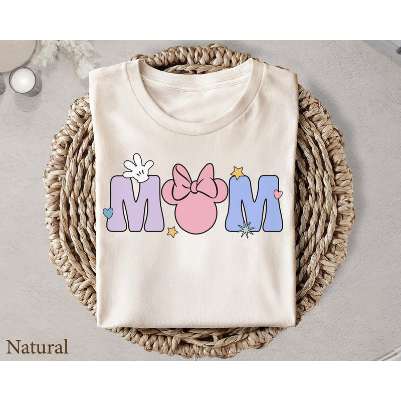 Custom Minnie Mom 70s Groovy Shirt Mother's Day Shirt Disney Minnie Icon Shirt Great Birthday Gift Ideas Men Women Boy Girl.jpg
