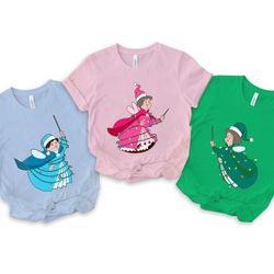 custom sleeping beauty good fairieflora fauna merryweather christmalightshirt fa,tshirt, shirt gift, sport shirt