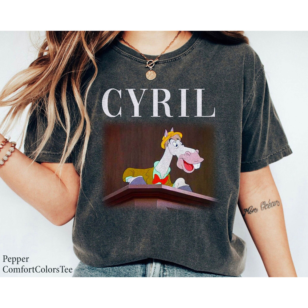 Cyril Disney Horse Vintage Retro The Wind in the Willows Shirt Walt Disney World Shirt Gift Ideas Men Women.jpg