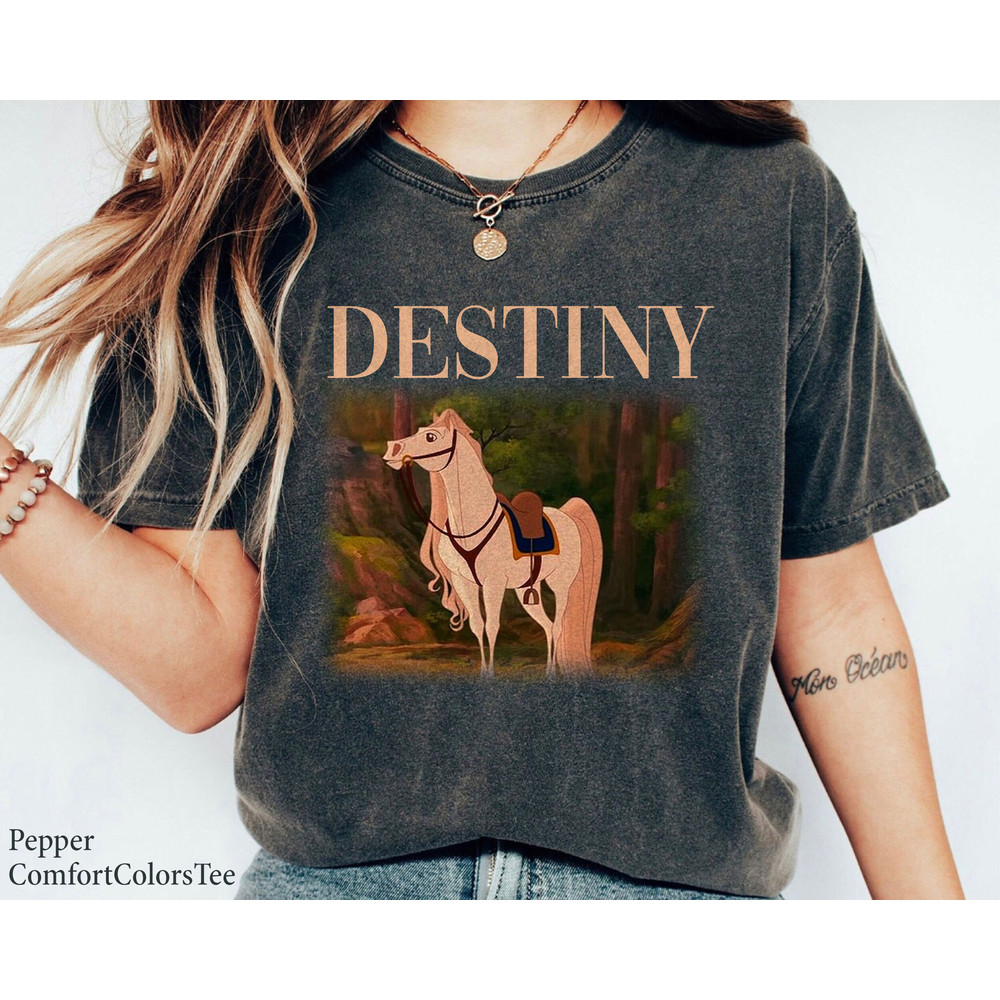 Destiny Disney Horse Vintage Retro Enchanted Shirt Walt Disney World Shirt Gift Ideas Men Women.jpg