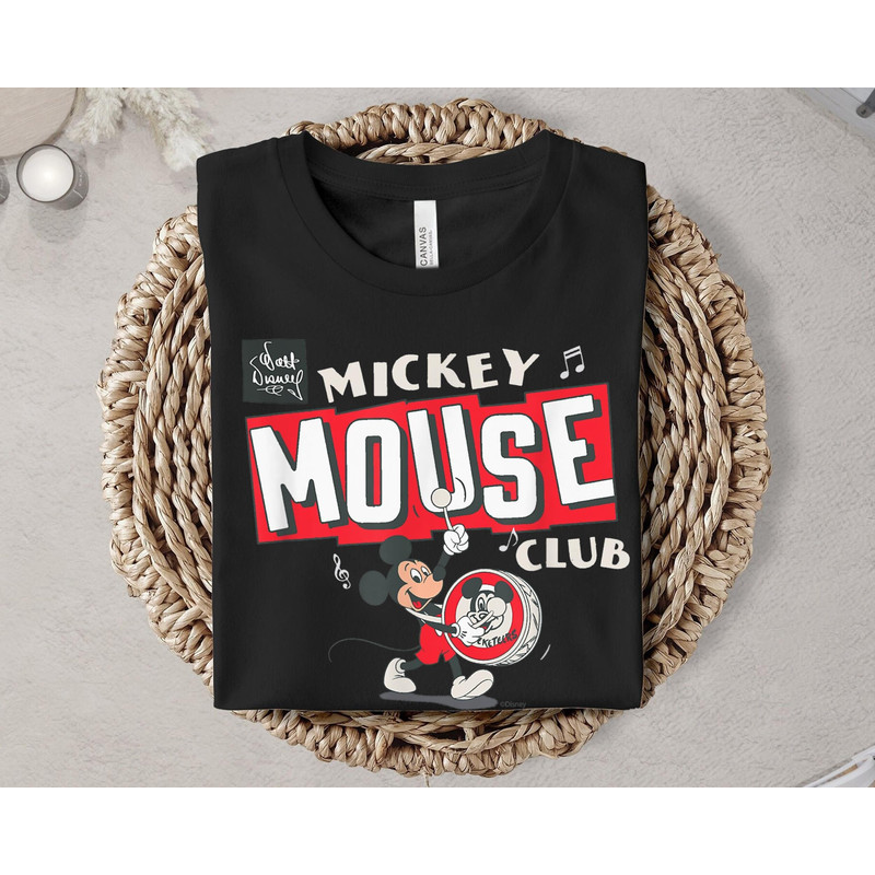 Disney 100 Mickey Mouse Club Drum Color Vintage D100 Shirt 100 Years Of Wonder Shirt Disney 100th Anniversary Great Gift Ideas Men Women.jpg
