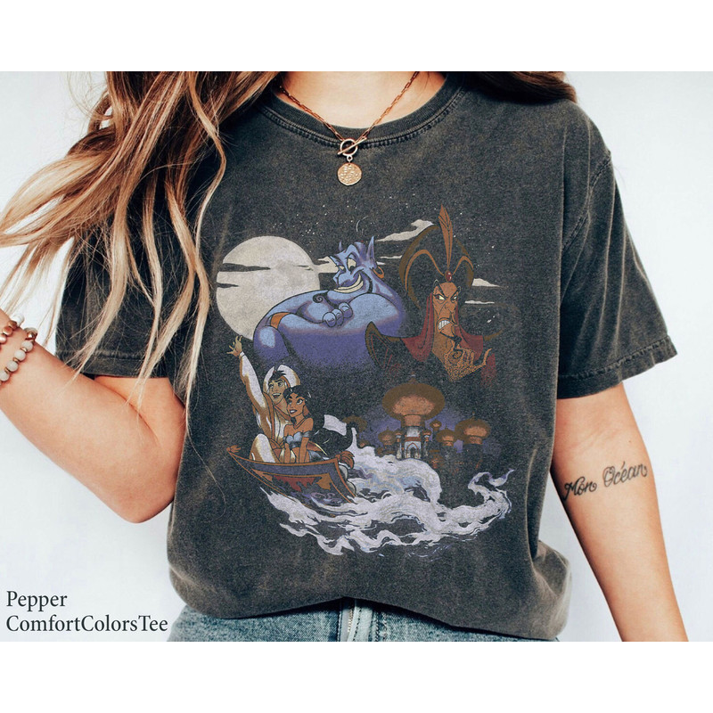 Disney Aladdin Winds of Agrabah Main Cast Shirt Family Matching Walt Disney World Shirt Gift Ideas Men Women.jpg