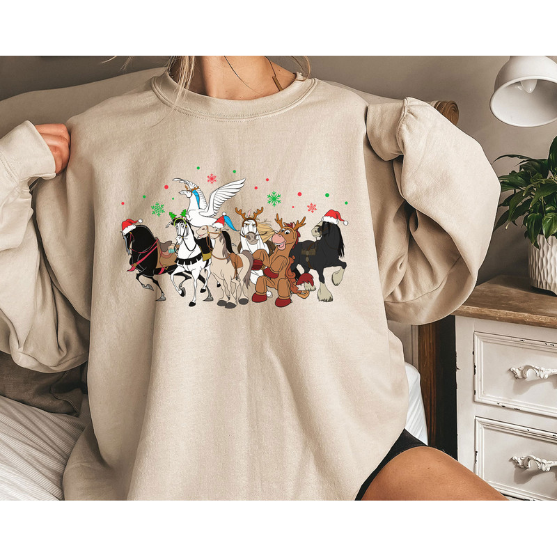 Disney Horses A Very Merry Christmas Party Pajama Shirt Family Matching Walt Disney World Shirt Gift Ideas Men Women.jpg