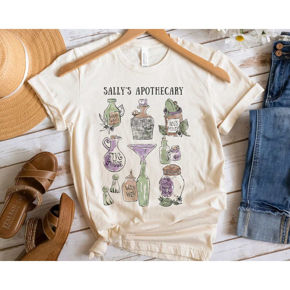 Disney The Nightmare Before Christmas Sally's Apothecary Shirt Walt Disney World Shirt Gift Ideas Men Women.jpg
