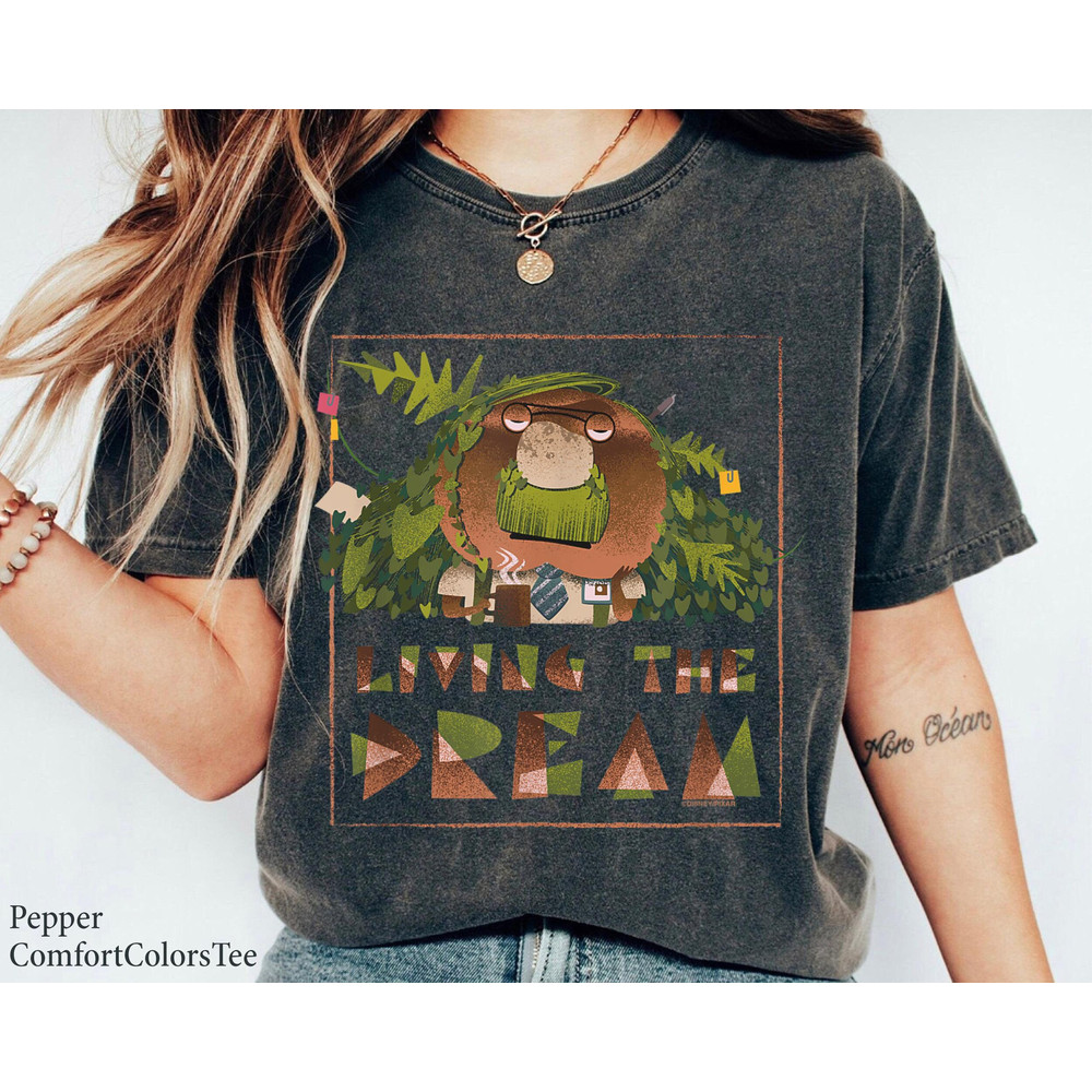 Fern Living the Dream Shirt Elemental 2023 Shirt Walt Disney World, Disneyland Trip T-Shirt Great Gift Ideas Men Women.jpg