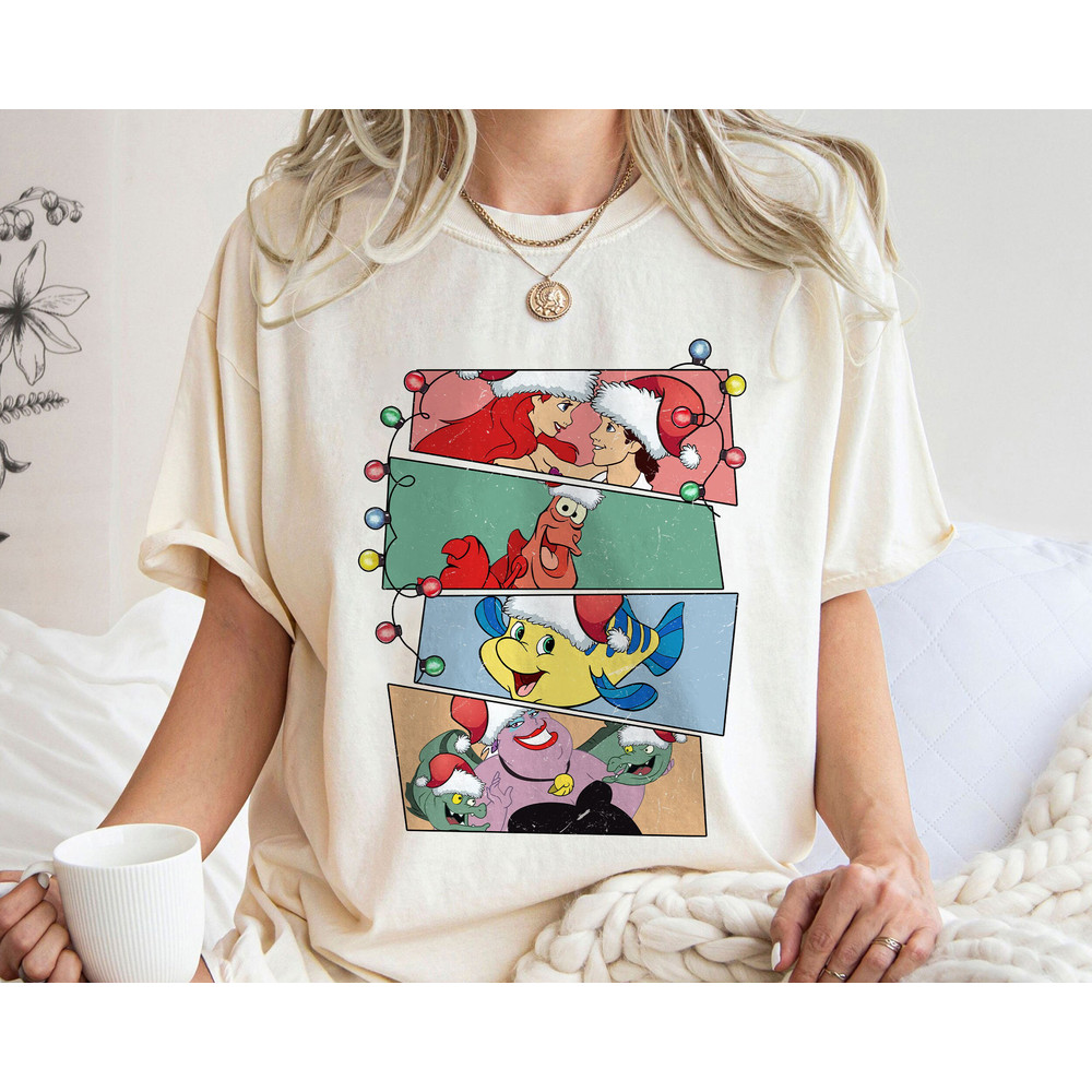 Finding Neo Santa Hat Vintage Xmas Light Merry Christmas Shirt Family Matching Walt Disney World Shirt Gift Ideas Men Women.jpg