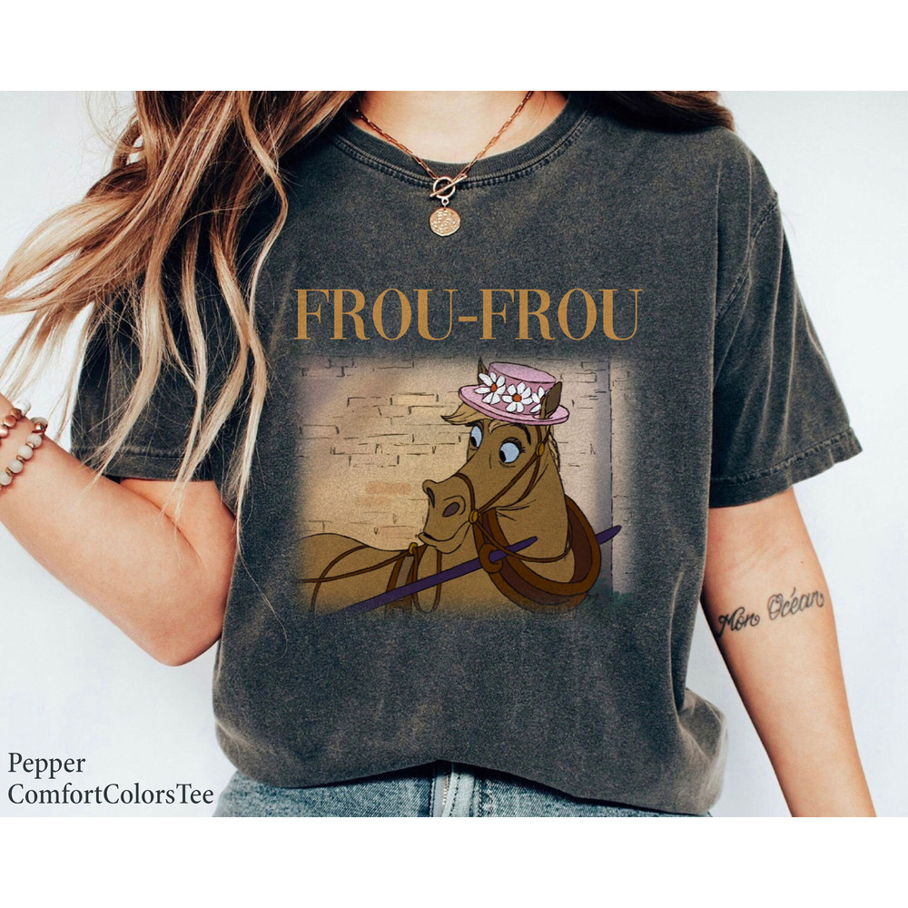 Frou-Frou Disney Horse Vintage Retro The Aristocats Shirt Walt Disney World Shirt Gift Ideas Men Women.jpg