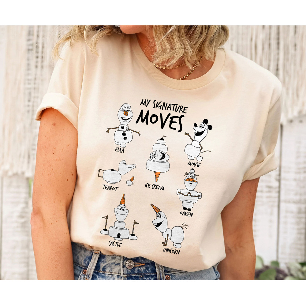Frozen 2 Olaf My Signature Moves Shirt Walt Disney World Shirt Gift Ideas Men Women.jpg