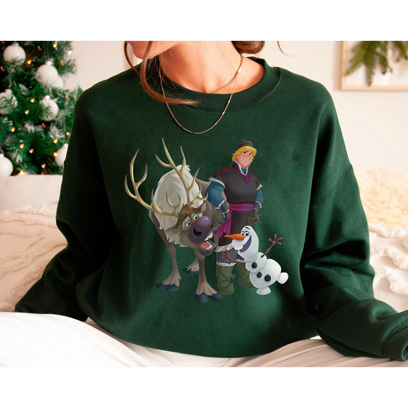 Frozen Kristoff Olaf Sven Shirt Walt Disney World Shirt Gift Ideas Men Women.jpg