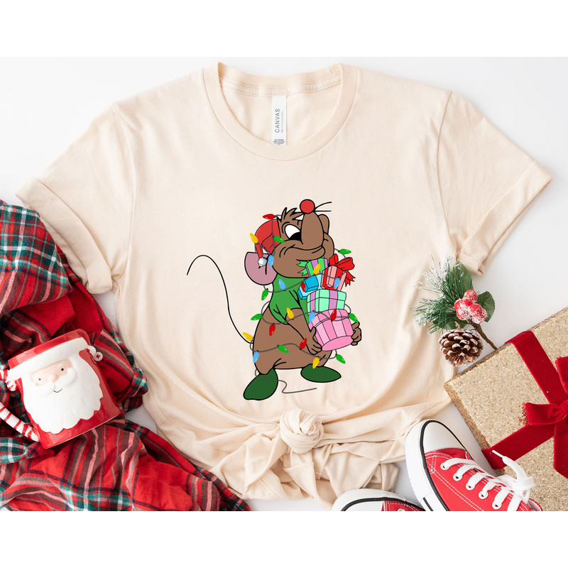 Gus Gus Christmas Light Merry Xmas Shirt Family Matching Walt Disney World Shirt Gift Ideas Men Women.jpg