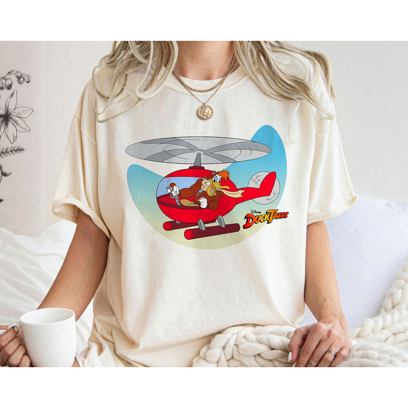 Helicopter Duck Tales Launchpad Shirt Walt Disney World Shirt Gift Ideas Men Women.jpg