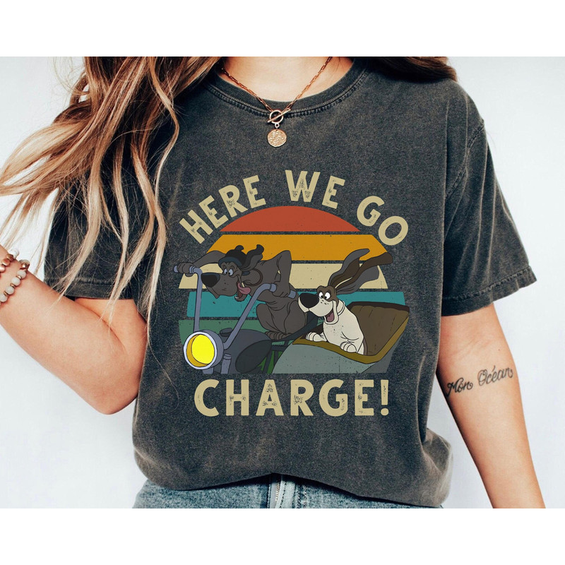 Here we go. Charge! Napoleon And Lafayette The Aristocats Shirt Disney Family Shirts Great Gift Ideas Men Women.jpg