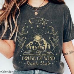 house of wind book club shirt nerd shirt great gift ideamen women book lover,tshirt, shirt gift, sport shirt