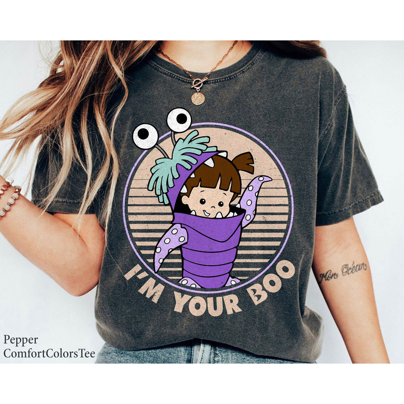 I'm Your Boo Monsters Inc Boo Vintage Retro Shirt Walt Disney World Shirt Gift Ideas Men Women.jpg