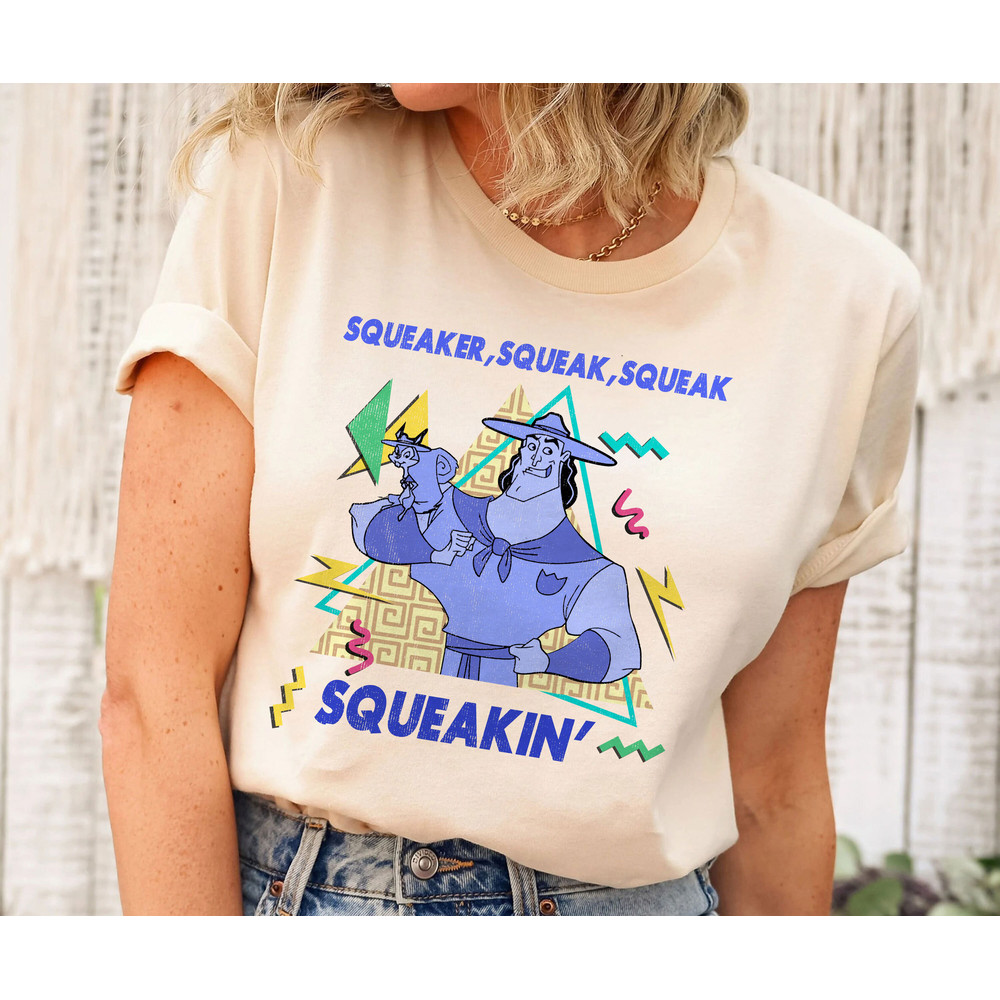 Kronk Squeakin_ Squeaker Squeak Squeak Shirt Emperor's New Groove 90s Retro Shirt Walt Disney World Shirt Gift Ideas Men Women.jpg