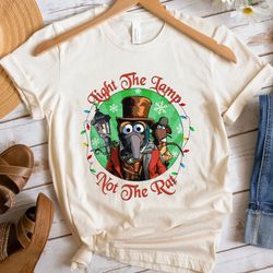 light the lamp not the rat merry christmathe muppetchristmacarol rizzo the rat s,tshirt, shirt gift, sport shirt