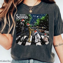 merry sithmawalking through street the droidstar warshirt family matching walt d,tshirt, shirt gift, sport shirt