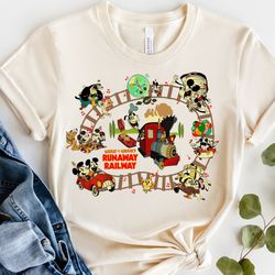 mickey minnie runaway railway shirt mickey minnie pluto chuuby shirt disney fam,tshirt, shirt gift, sport shirt