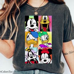 mickey goofy donald daisy pluto minnie funny shirt mickey and friendshirt family,tshirt, shirt gift, sport shirt