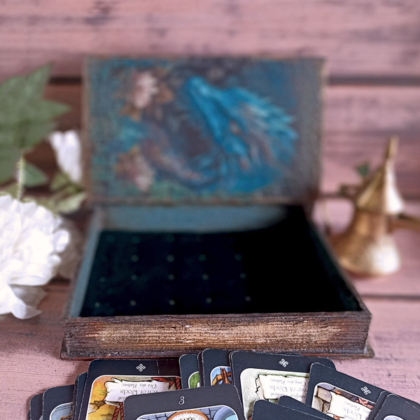 Dragon Book-box, Box playing cards, Book-box for cards, Dragon tarot box, Solitaire box, Tarot card box, Jewelry Book-box, Jewelry box Dragon  (9).jpg