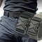 Mens Buckle Belt Lightweight Breathable Nylon Braided Belt For Daily Commute 0