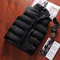 Mens Winter Waterproof Sleeveless Vest Jacket Casual Zipper Coat With Standup Collar 0