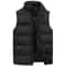 Mens Winter Waterproof Sleeveless Vest Jacket Casual Zipper Coat With Standup Collar 1