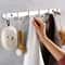Stainless Steel PunchFree Hook Rack For Kitchen And Bathroom Storage 0