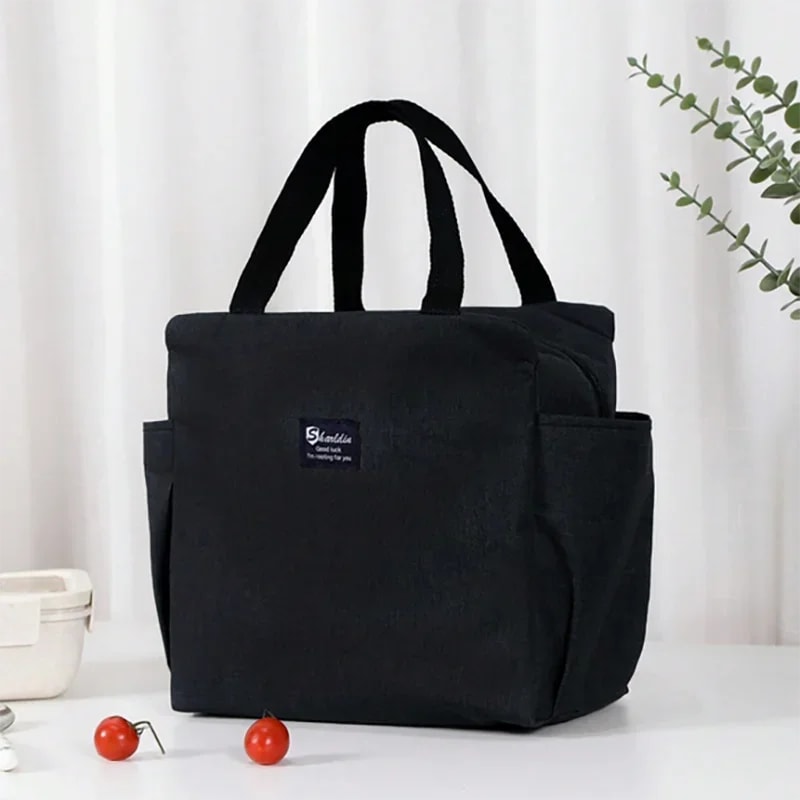 Large Capacity Insulated Lunch Bag For Women Waterproof Cooler Bag For Picnic Food Storage 5