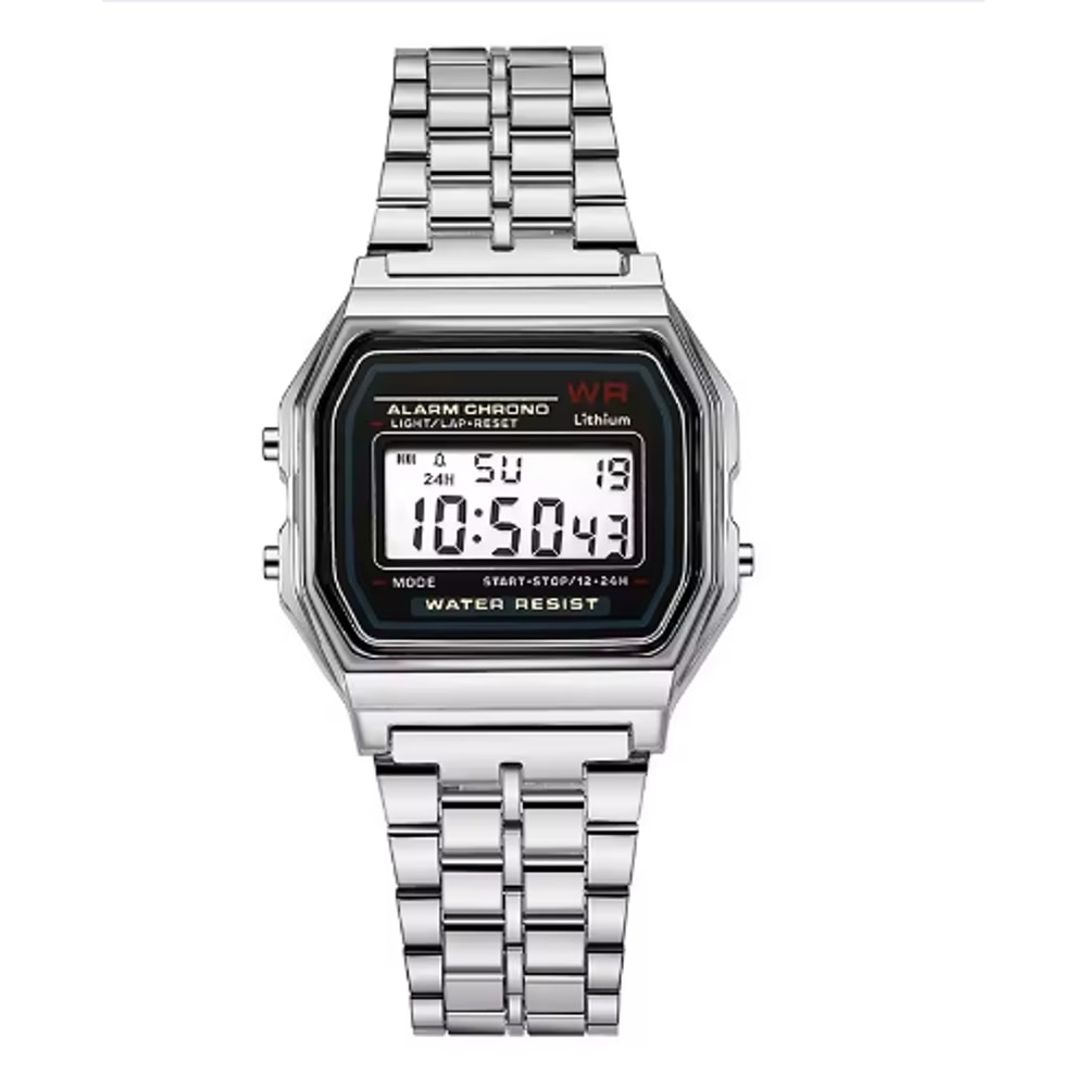 Retro Luxury Gold Rose Digital Display Watch For Men And Women 4