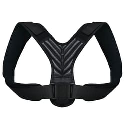 adjustable lumbar posture corrector for men & women back support strap brace for spine & shoulder relief
