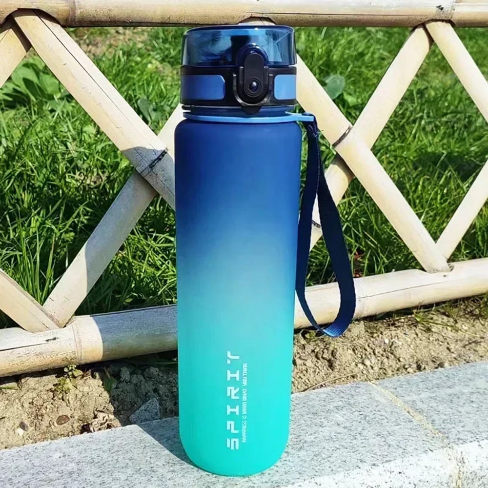 Large Capacity Sports Water Bottle For Men Women Portable Plastic Drinkware For Outdoor Fitness 3