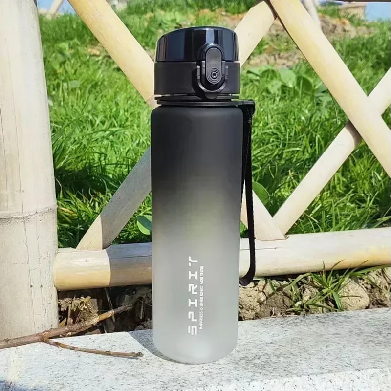 Large Capacity Sports Water Bottle For Men Women Portable Plastic Drinkware For Outdoor Fitness 5