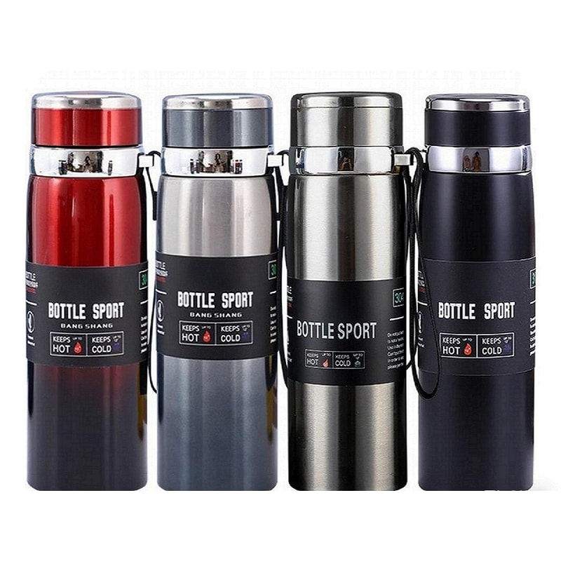 Stainless Steel Thermal Water Bottle Vacuum Insulated Thermos for Hot & Cold Drinks