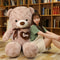 High Quality Teddy Bear With Love Plush Stuffed Animal Pillow For Kids Lovers 0