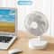Portable Desktop Fan With FourSpeed Adjustment Mute Rechargeable Desk Fan 3
