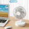 Portable Desktop Fan With FourSpeed Adjustment Mute Rechargeable Desk Fan 3