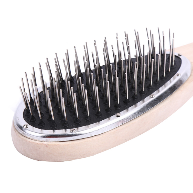 Professional Anti Static Steel Comb For Tangle Free Hair Extensions And Wigs 2
