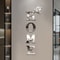Elegant Mirror Wall Sticker Stylish Entrance Home Decoration For Modern Spaces 3