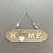 Vintage Welcome Sign With Heart Ornament Home Decor For Kitchen Bathroom And Outdoor Spaces 6