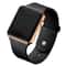 Simple Digital Watch For Men And Women Fashion LED Sports Watch With Black Silicone Wristband 3